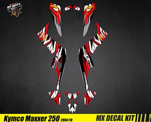 Kit Déco Quad pour / Atv Decal Kit for Kymco Maxxer / KRX 250 - Red Tribe - Imagen 1 de 1