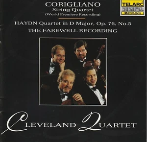 The Farewell Recording Corigliano String Quartet Hayden -Music CD VG+ - Picture 1 of 3