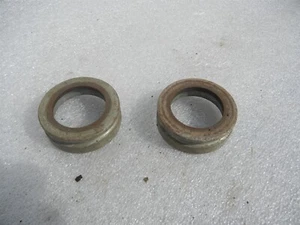 BSA C15 Horquillas Sello Casquillos PAR DE PIEZAS ORIGINALES GENUINAS 52MM X 20MM - Imagen 1 de 4