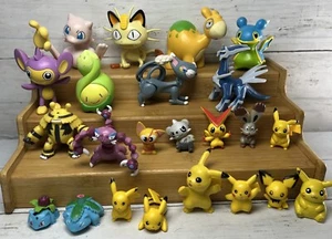 Pokemon Figure Lot Nintendo Jakks Vintage Marked And Unmarked Pikachu Skitty ++ - Picture 1 of 17