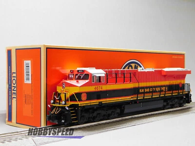 LIONEL BTO KANSAS CITY SOUTERN LEGACY ES44AC DIESEL #4674 O GAUGE KC 2333481 NEW - Image 1 of 4