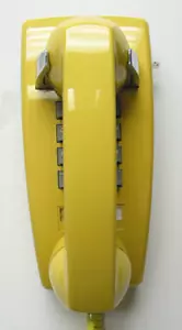 Teléfono de pared táctil Yellow Western eléctrico 2554 - restauración completa - Imagen 1 de 1