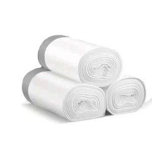 3 Rolls, 45pcs/roll, Small Drawstring Trash Bags 4 Gallon, Plastic Garbage Can - Picture 1 of 6