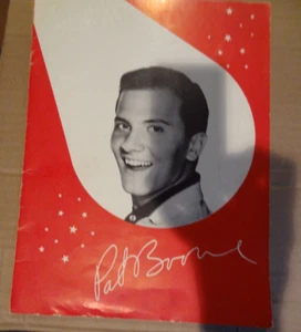 Vintage Pat Boone 1957 Konzert Tour Programm / Buch EX - Bild 1 von 6