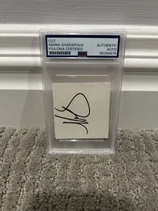 Maria Sharapova Signed Cut PSA DNA Certified Autograph Tennis Auto - Picture 1 of 3