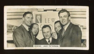 1935 J.A. Pattreiouex Sporting Celebrities Boxing #20 Jack Petersen GD - Picture 1 of 2