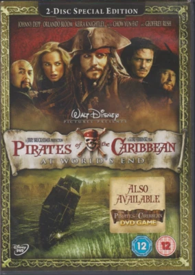 Pirates of the Caribbean: At World's End 2 Disc DVD GD3 NO Case Johnny Depp - Image 1 of 2