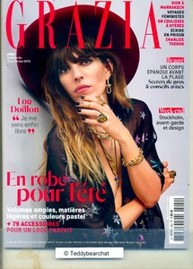 LOU DOILLON_TESS BUITENHUIS_CHARLIZE THERON_Mode Beaute GRAZIA Magazine2019©TBC - Picture 1 of 1