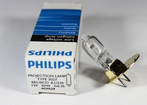 Topcon ACP8 ACP-8 light projector bulb 12V50W Philips 7027 12V 50W Slit Lamp - Picture 1 of 4
