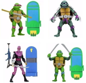 Teenage Mutant Ninja Tortugas En Time Donatello Leonardo Foot Soldier Slash NECA - Imagen 1 de 6