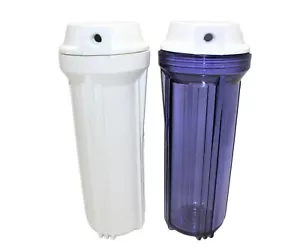 Carcasa filtro de agua 2,5"" x 10"" paquete de 15 ósmosis inversa e hidroponía - Imagen 1 de 12