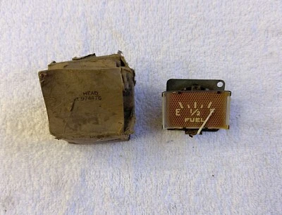 MoPar NOS 1942 普利茅斯燃油表特别豪华 42 商务轿跑车 P14S P14C — 第 1/4 张图片