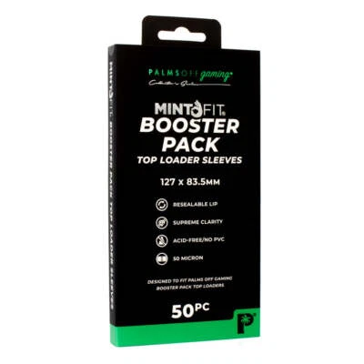 Mint-Fit Booster Pack Top Loader Sleeves - 50pc - image 1 of 3