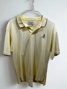 Izod International Tour Polo Mens Size Large Yellow Golf Short Sleeve Athleisure - Picture 1 of 7