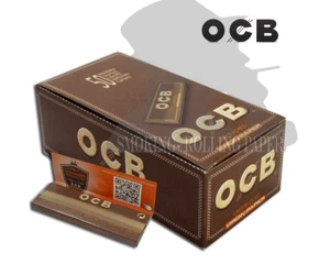OCB Virgin Brown Cartine Corte Regular – Rolling Papers 25 Libretti - Zdjęcie 1 z 1