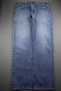 Pantalones de mezclilla para hombre Polo Ralph Lauren 867 calce clásico talla lavado mediano 36x34 - Imagen 1 de 12