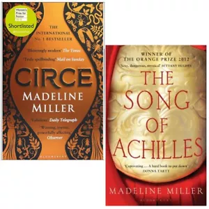Circe and The Song of Achilles By Madeline Miller 2 Books Collection Set NEW - Picture 1 of 1