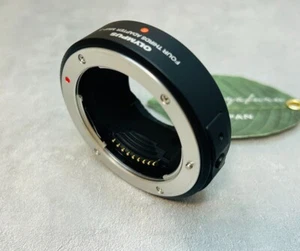 [Excellent+++] OLYMPUS Four Thirds Adapter MMF-3 for Micro Four Thirds W/ Caps - Picture 1 of 7