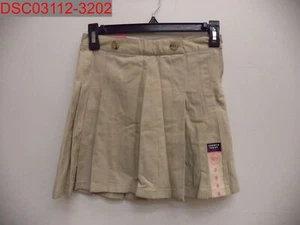 Qty= 13 French Toast Girls Khaki Adjustable Waist Pleated Skort, 8 884503260617 - Picture 1 of 10