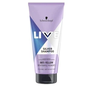Schwarzkopf LIVE Silver Shampoo for Icy Blondes 200ml - Picture 1 of 5