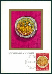VATICANO MK 1967 SAN PEDRO Y SAN PABLO TARJETA MÁXIMA TARJETA MÁXIMA MC CM ek92 - Imagen 1 de 2