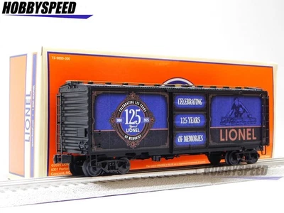 LIONEL 125th ANNIVERSARY PS1 BOXCAR O GAUGE train freight railroad 2526700 NEW - Image 1 of 4