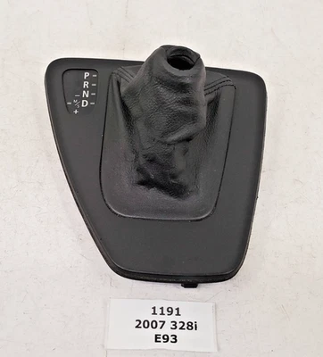 ✅06-13 OEM BMW E90 E92 E93 PRND Palanca de cambios Placa de arranque Transmisión automática Negro* Foto 1 de 4