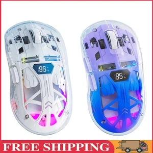 RGB Wireless Mouse Digital Display Wireless Gaming Mouse 5 Level DPI for Win/ - Afbeelding 1 van 13