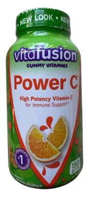 Gomitas Vitafusion Power C de alta potencia - 150 unidades fecha de caducidad pasada 25/10 Foto 1 de 4