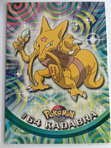 Pokemon - Kadabra #64 Topps TV Animation Black Logo Non-Holo 2nd Print 1999 NM - Picture 1 of 2