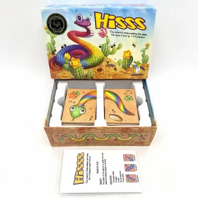 Hisss: The Colorful Snake Making Tile Game de Gamewright - 100% Completo Foto 1 de 4