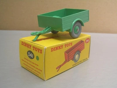 Remolque Land Rover Dinky Toys 341 hecho en Inglaterra excelente estado como nuevo en caja Foto 1 de 4