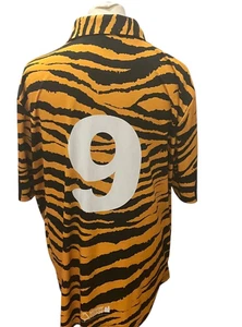 Hull City No 9 Tiger Print Football Shirt Erwachsene 4XL XXXXL Trikot - Bild 1 von 4