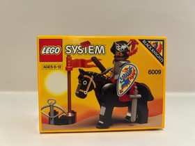 lego system 6009 black Knights (Box only No instructions or pieces) 2 boxes