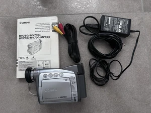 Canon MV750i MiniDV Camcorder AV/DV- In/Out, Ideal für Digitalisierung, Urlaub - Bild 1 von 5