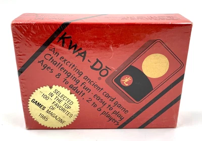 Kwa-Do - Ancient Card Game - Vintage 1985 - NOS - Factory Sealed NEW - Image 1 of 3