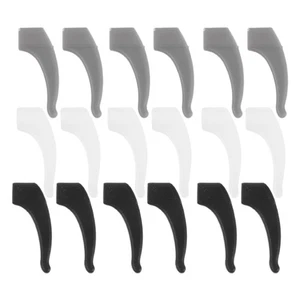 18 pares de ganchos para orejas de silicona retenedor para gafas para niños empuñaduras - Imagen 1 de 12