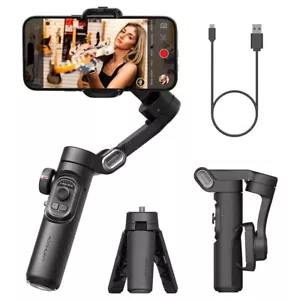 3-Axis Handheld Gimbal Stabilizer for Smartphone with Fill Light Vlog/TikTok UK - Picture 1 of 7