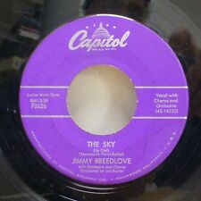 Jimmy Breedlove TEEN R&B The Sky (Le Ciel) Danny Boy CAPITOL Mint Minus  JR 2387