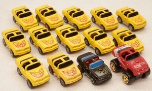 Micro Machines 1977/1978 Pontiac Firebird Trans-Am T-Top x14 Yellow & Black - Picture 1 of 2
