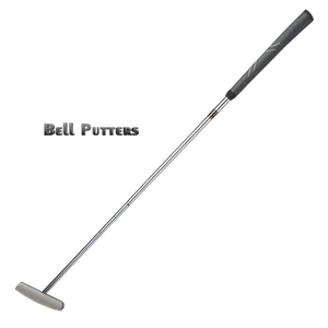 Bell II 410 No-Offset Center Shaft Golf Putter-Winn Midsize Grip-32"-38" Matte - Picture 1 of 6