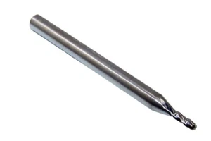 30108 SGS 1/16" Carbide 4 Flute End Mill Ball End .0625" Diameter .188" Length - Picture 1 of 4