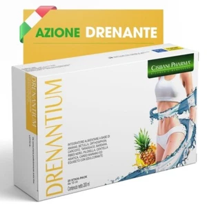 Drenantium Detox, Drenante Depurativo Antiossidante | 20 Stick Pack Gusto Ananas - Foto 1 di 4