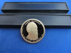 2011-D James Garfield Presidential One Dollar Coin MINT STATE - Picture 1 of 2