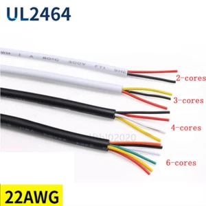 22 AWG Multi Core PVC Cable 2/3/4/5/6/7/8/9/10 Core Signal Flexible Copper Wire - Picture 1 of 5