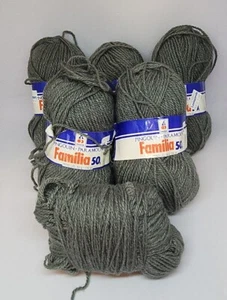 Pingouin- Paramount Familia 50 Acrylic Yarn Gray 3872 50g 146yds Lot Of 5+ - Picture 1 of 5