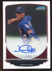 Jorge Polanco 2013 Bowman Chrome Auto Rookie #BCA-JPO Minnesota Twins - Foto 1 di 2