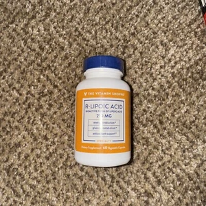 The Vitamin Shoppe R-Lipoic Acid 210 mg 60 Veggie Capsules Sealed exp 12/24 - Picture 1 of 4