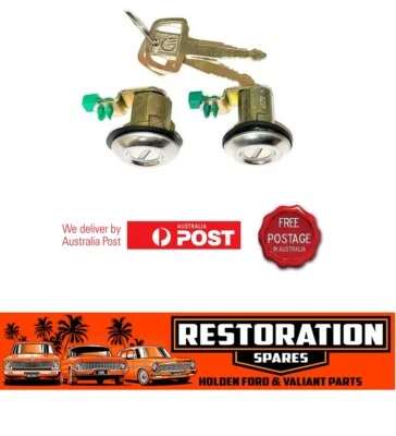HOLDEN GEMINI front DOOR LOCKS TX TC TG pair (2) - image 1 of 3