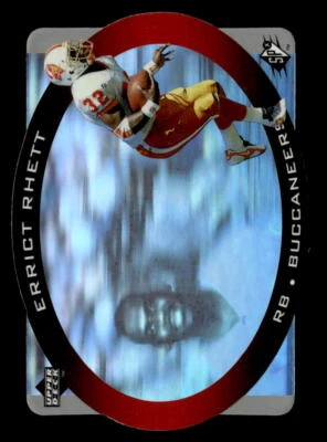 1996 Spx #49 Errict Rhett   Tampa Bay Buccaneers   NFL Football - Image 1 of 2